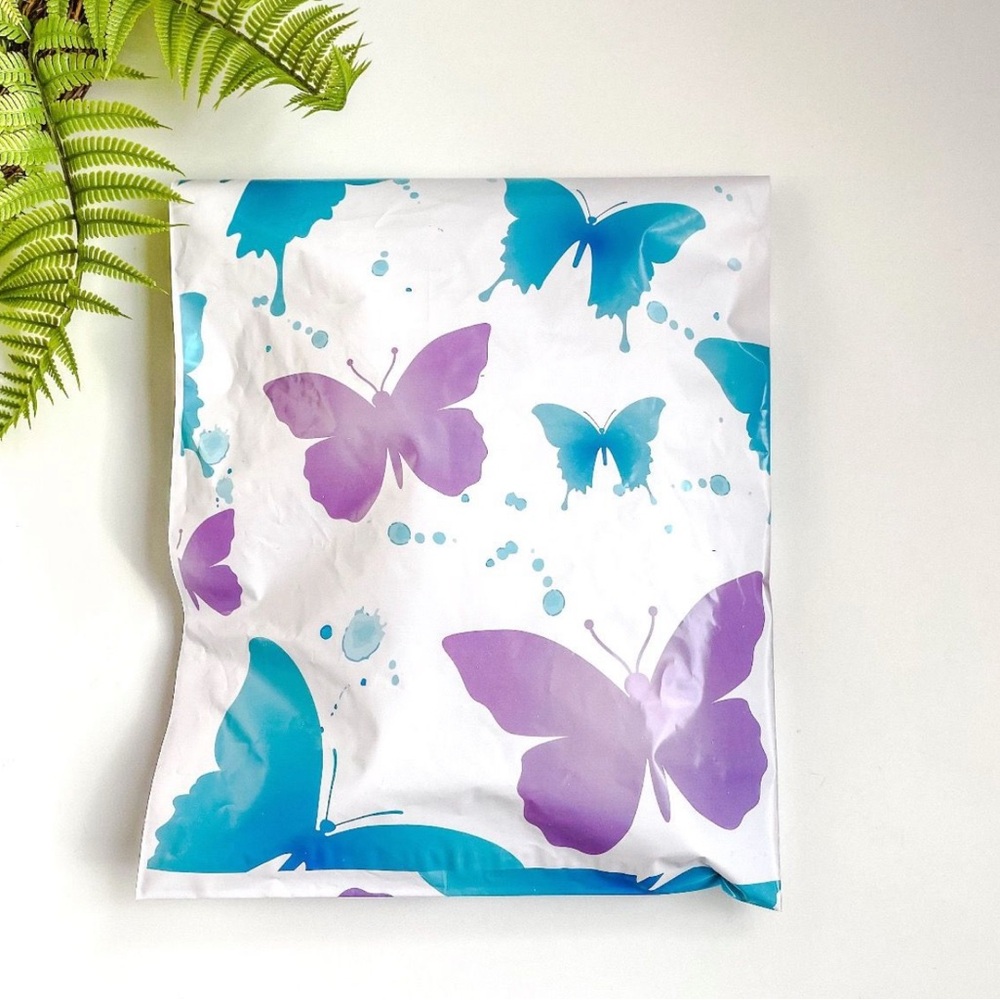 (25) 10x13 Butterflies Poly Mailers
